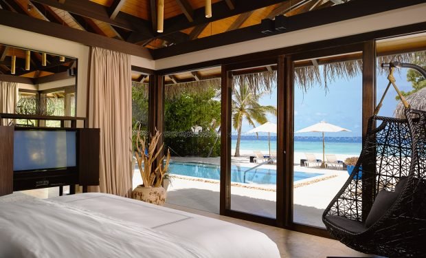 12 deluxe beach pool villa bedroom