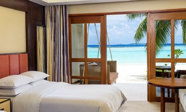 Beach front deluxe room