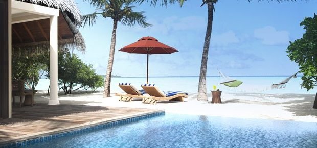 Beach villa suite