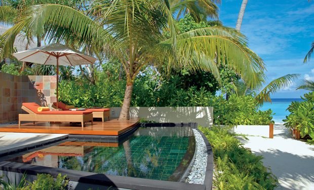 Halaveli maldives beach villa
