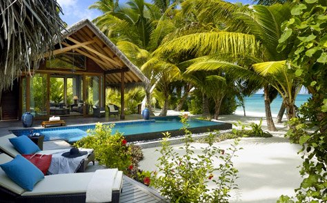 Shangri la beach villa