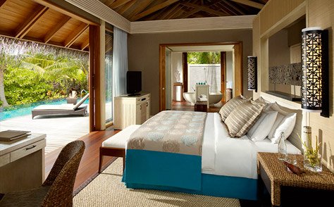 Shangri la deluxe pool villa