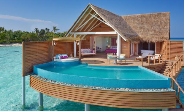 Water pool villa