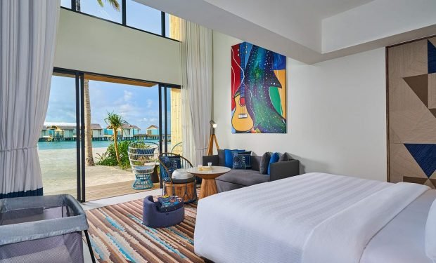 Silver Family Suite Bedroom