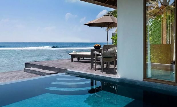 Anantara veli maldives ocean pool bungalow