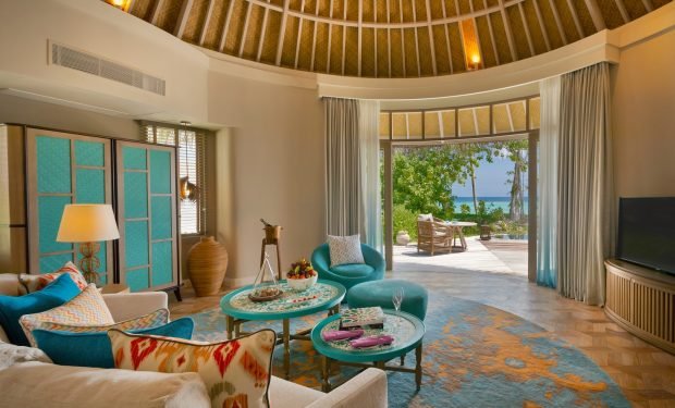The nautilus maldives beach house with private pool