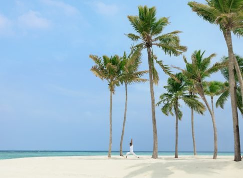 Alila Kothaifaru Maldives Beach Yoga